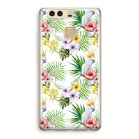 Gele kuif: Huawei P9 Transparant Hoesje
