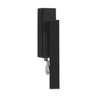 Formani LSQ2CB-DKLOCK draaikiepgarnituur met korte nek afsluitbaar mat zwart rechts/links draaiend