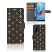 OPPO A74 4G | Telefoon Hoesje | Franse Lelie