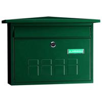 Brievenbus groen deco - Talentools Brievenbus groen deco - Talentools