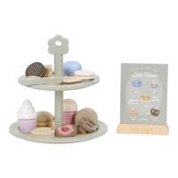 Little Dutch houten etagère met gebak