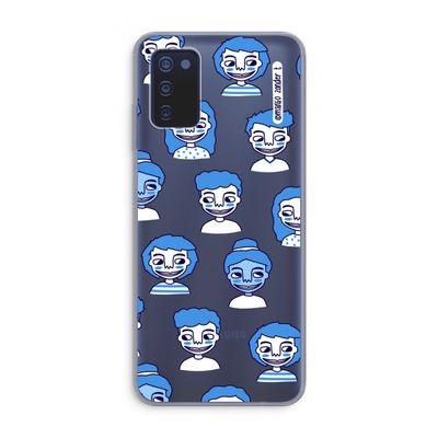 Gezichtjes: Samsung Galaxy A03s Transparant Hoesje