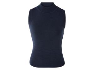 esmara Dames gebreide top (L (44/46), Marineblauw)