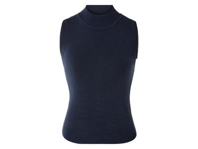 esmara Dames gebreide top (L (44/46), Marineblauw)