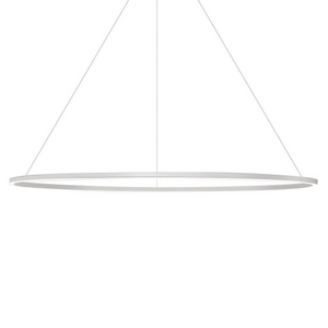 Nemo Ellisse Major Up Hanglamp - Wit