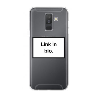 Link in bio: Samsung Galaxy A6 Plus (2018) Transparant Hoesje