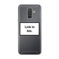 Link in bio: Samsung Galaxy A6 Plus (2018) Transparant Hoesje