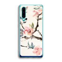 Japanse bloemen: Huawei P30 Transparant Hoesje