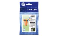 Brother LC-3217 inktcartridge Origineel Zwart, Cyaan, Magenta, Geel