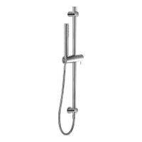 Tres Selection glijstang set 57 cm rond chroom
