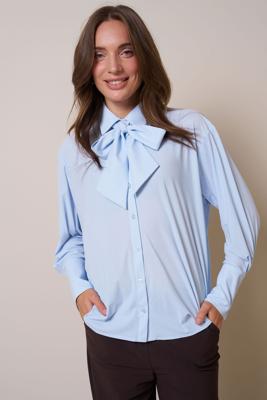 Studio Anneloes Hollis Top 13449 T-shirt Lange Mouw 7000 Pastel Blue