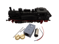 micromotor HR012F motor ombouwset voor Roco DB, DR, DRG BR 74, KPEV 12, SNCF 130 TC, u.a. - thumbnail