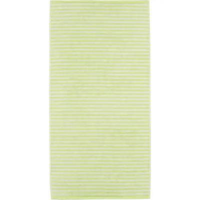 Cawö Cawo Campus Ringel Handdoek 50x100 pistazie