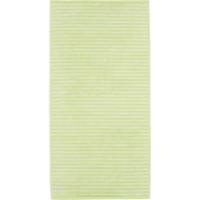 Cawö Cawo Campus Ringel Handdoek 50x100 pistazie