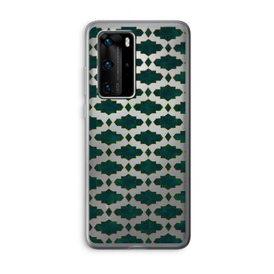 Moroccan tiles: Huawei P40 Pro Transparant Hoesje