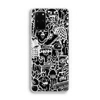 Vexx Black Mixtape: Samsung Galaxy S20 Plus Transparant Hoesje