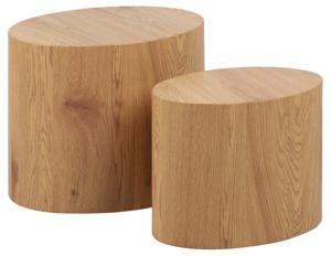 Giga Living - Salontafel Set van 2 Finn MDF Naturel