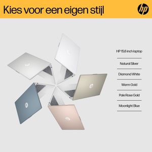 HP 15-fc0050nd AMD Ryzen™ 5 7520U Laptop 39,6 cm (15.6") Full HD 8 GB LPDDR5-SDRAM 512 GB SSD Wi-Fi 6 (802.11ax) Windows 11 Home Zilver