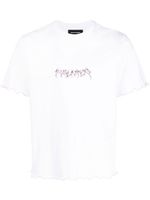 Palmer t-shirt à logo imprimé - Blanc - thumbnail