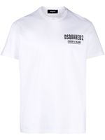 DSQUARED2 t-shirt en coton à logo imprimé - Blanc - thumbnail