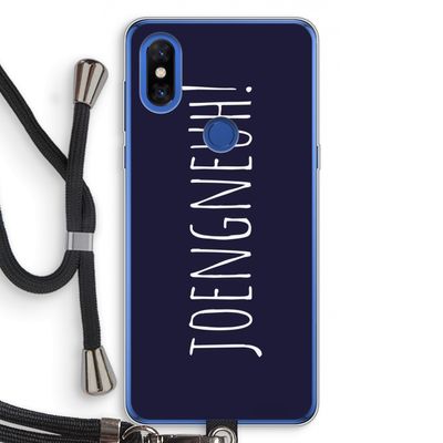 Joengneuh!: Xiaomi Mi Mix 3 Transparant Hoesje met koord