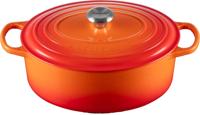 Le Creuset Braadpan Signature ovaal Oranjerood ø 29 cm / 4,7 liter