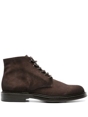 Officine Creative bottines chelsea Uniform 018 en daim - Marron