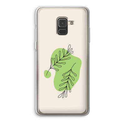 Beleaf in you: Samsung Galaxy A8 (2018) Transparant Hoesje