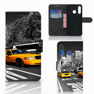 Huawei P30 Lite (2020) Flip Cover New York Taxi