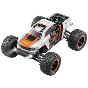 Reely RaVage 4x4 V2 Oranje-wit Brushed 1:16 RC auto Elektro Monstertruck 4WD RTR 2,4 GHz Incl. accu en laadkabel