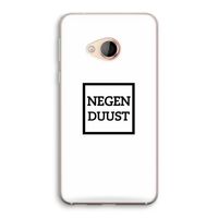 Negenduust vierkant: HTC U Play Transparant Hoesje