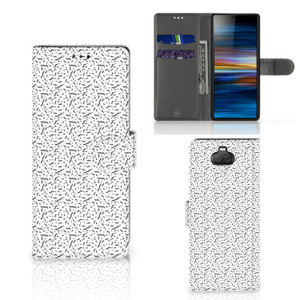 Sony Xperia 10 Telefoon Hoesje Stripes Dots