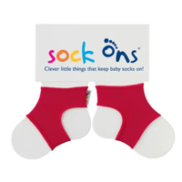 Sock Ons rood-6-12 mnd