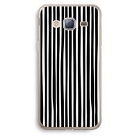 Stripes: Samsung Galaxy J3 (2016) Transparant Hoesje