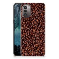Nokia G21 | G11 | Siliconen Case | Koffiebonen
