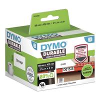 Etiket dymo labelwriter industrieel 59x102 wit
