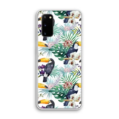 Tukans: Samsung Galaxy S20 Transparant Hoesje