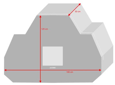 DS Covers fietsdragerhoes eagle ii geschikt voor 2 fietsen zwart
