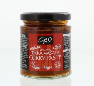 Geo Organics Curry paste tikka masala bio (180 gr)