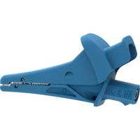Electro PJP 5104-IEC-CD1-BL Krokodillenklem Blauw Klembereik (max.): 25 mm Lengte: 91 mm 1 stuk(s)