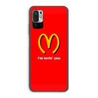I'm lovin' you: Xiaomi Redmi Note 10 5G Transparant Hoesje