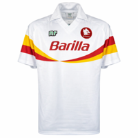 NR Nicola Raccuglia - AS Roma Shirt Uit 1990-1991 + Nummer 10 (Giannin