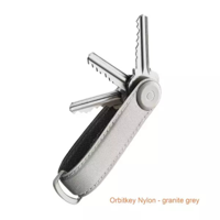 Sleutelorganizer Orbitkey Nylon - granite grey