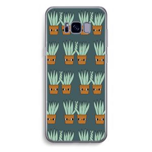 Sansevieria: Samsung Galaxy S8 Plus Transparant Hoesje