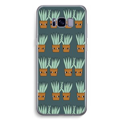 Sansevieria: Samsung Galaxy S8 Plus Transparant Hoesje