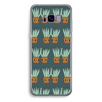 Sansevieria: Samsung Galaxy S8 Plus Transparant Hoesje Sansevieria: Samsung Galaxy S8 Plus Transparant Hoesje