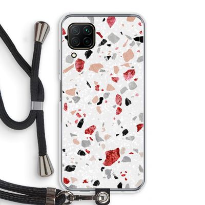 Terrazzo N°12: Huawei P40 Lite Transparant Hoesje met koord