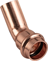 Cornat Perskoppeling Boog 45Gr 18Mm Mv - T650318B Cornat Perskoppeling Boog 45Gr 18Mm Mv - T650318B