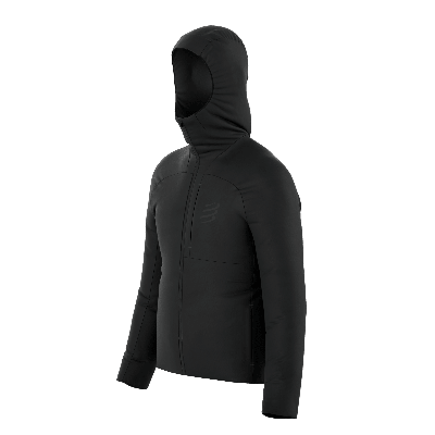 Compressport Into the wool jacket 2.0 - ZWART - Heren