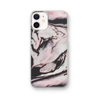 Roze stroom: iPhone 12 Transparant Hoesje